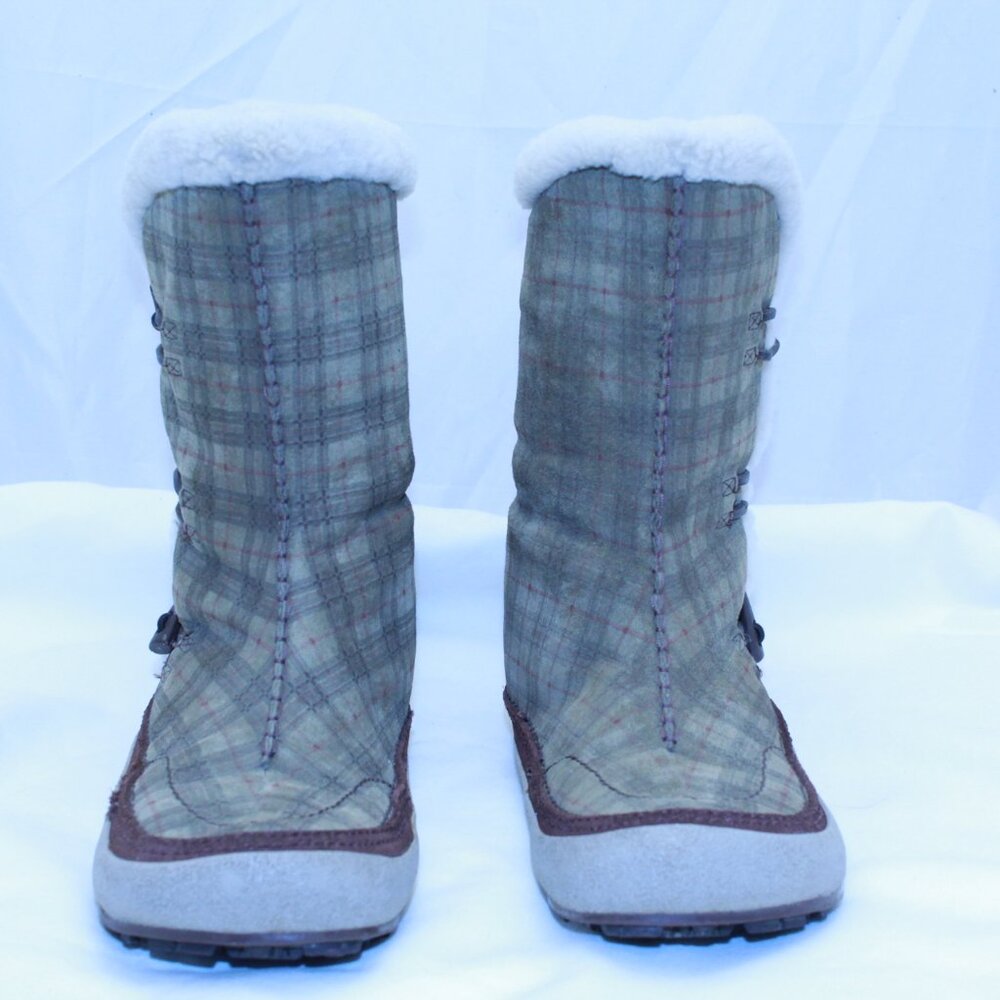 Merrell SZ 7.5 High Sage SPIRIT TIBET Thinsulate Polartec Shearling Boots J20048 - Picture 2 of 16